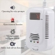 4 in 1 Carbon Monoxide And Gas Detector lpg/Natural Gas Alarm With CO Sensor