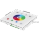 12V-24V DC Wall Panel Touchable Color Ring LED Controller for RGBW & RGBWW Color Changing LED Strips