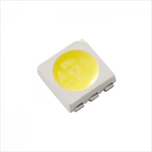 5050 SMD LED Series - 6500K Pure White Surface Mount LED w/120 Degree Viewing Angle