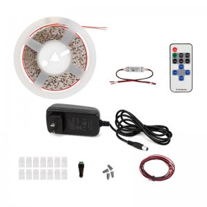 Tunable White LED Strip Light Kit - 5m White LED Tape Light - Wireless RF  Remote