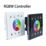 12V-24V DC Wall Panel Touchable Color Ring LED Controller for RGBW & RGBWW Color Changing LED Strips