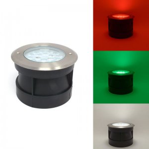 SBL-SYSRD2 MiBoxer 9W RGB+CCT 24V LED In Ground Light