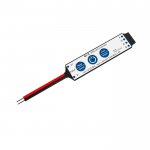 3CH*1.5A 12-24VDC 3-Key RGB LED Mini Controller Q3-S(CJ) (no RF)