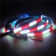 1m High Density Digital COB RGB LED Strip Light - 332 LEDs/m - Addressable Color-Chasing COB LED Tape Light - 5V - IP20