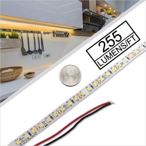 30m White LED Strip Light - 90+ CRI - 24V - Contractor Reel