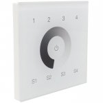 Sunricher DMX Single Colour Four Zone Wall Panel White (Low voltage)