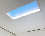 Artificial Skylight Smart Blue Sky LED Panel Sunshine Light Ceiling Lamps - 1'x2' Surface Mount Light Panel - Dimmable