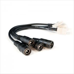 2 Contact 8mm Single Color Flexible Light Strip Adapter Cable - CPS to Clamp