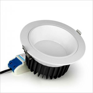 18W WiFi Smart LED Recessed Light Fixture - Anti-glare RGB+CCT LED Downlight - Smartphone Compatible - RF Remote Optional