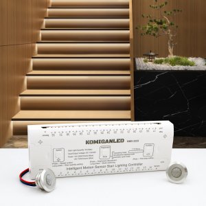 Smart Bright LEDs Intelligent Motion Sensor LED Stair Lighting Controller KMG-3233