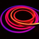 5m Digital Pixel RGB Neon Flex DC 24V IP68 Fully Waterproof 10x20mm Addressable WS2811