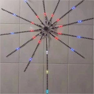 Smartphone Bluetooth Magic Color Firework Strip light Kits