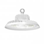 100W White UFO LED High Bay Light - Programmable Motion Sensor - 16000 Lumens - 320W MH Equivalent