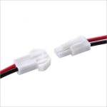 Custom JST 2pin Male to Female LC2 Locking Connector Pigtail Power Cable