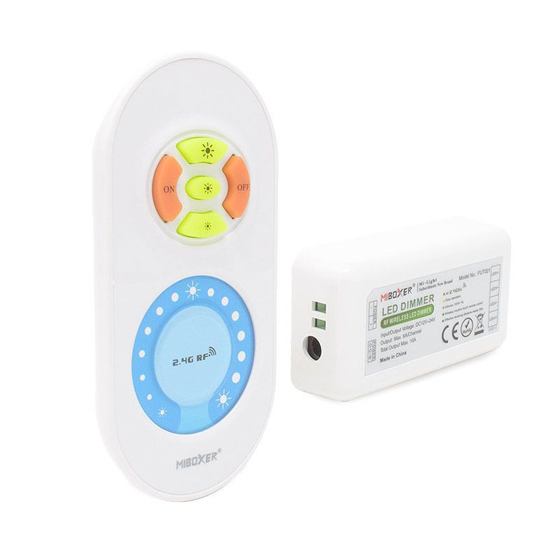 MiBoxer LED Dimmer - Wireless Single-Color RF Remote Control