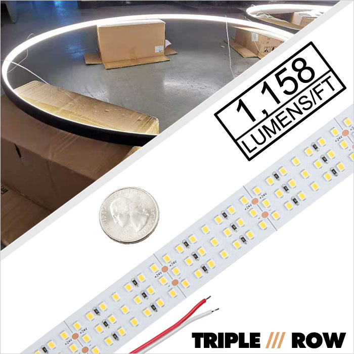 Custom Length White LED Strip Light - Highlight Series LED Tape
