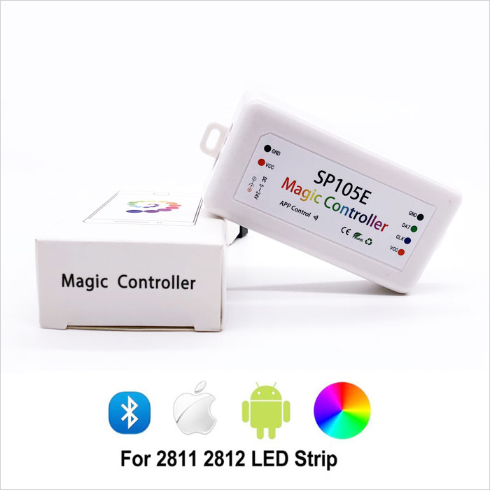 Magic-LED Controller for Digital RGB LED Strip Lights|SP105E|RGB Controllers