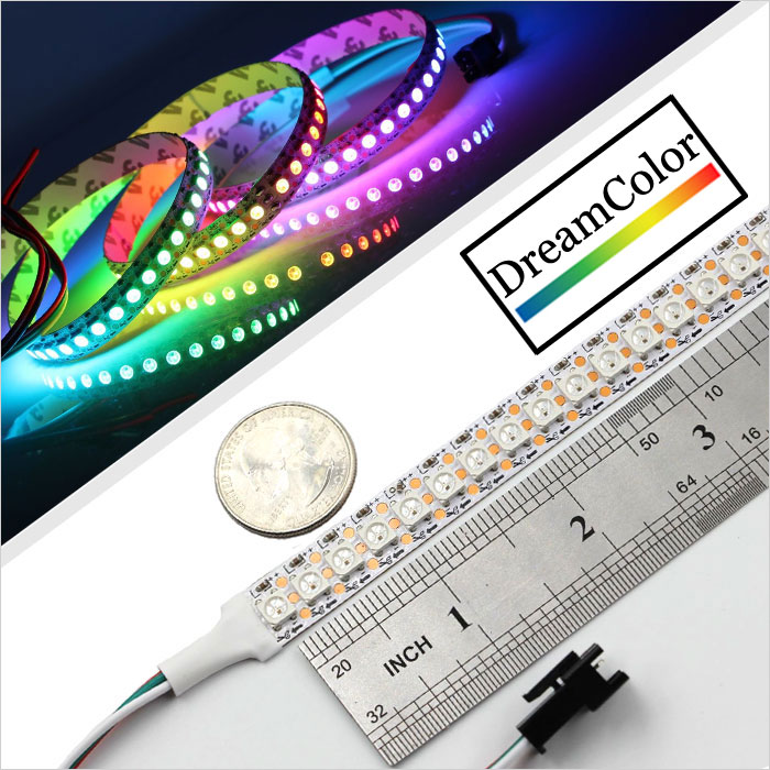 Neo Pixel WS2812B Digital RGB LED Strip, 5V